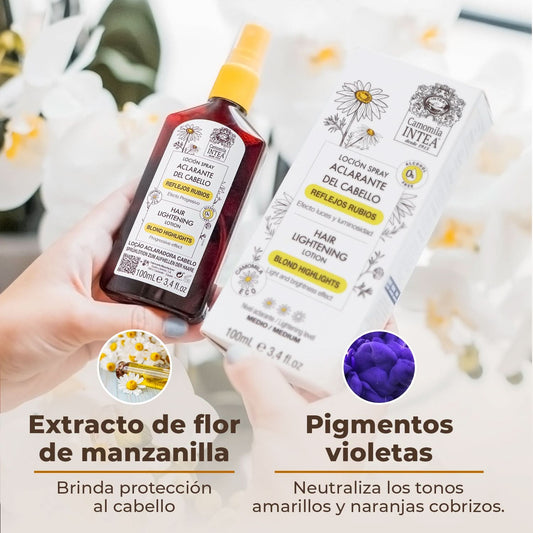 Aclarante de Cabello Reflejos Rubios - Yeliana Beauty Mexico