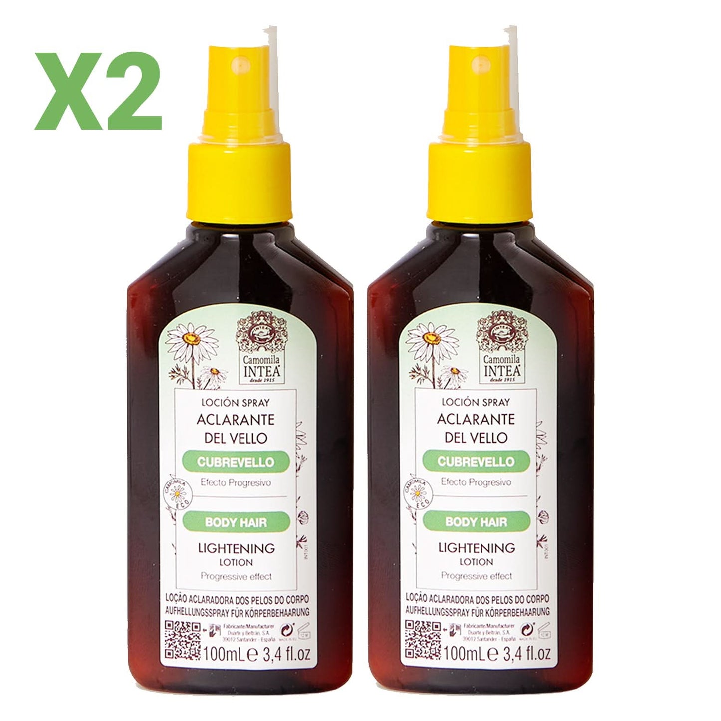 X2 Acalarantes de Vello (Cubrevellos) - Yeliana Beauty Mexico