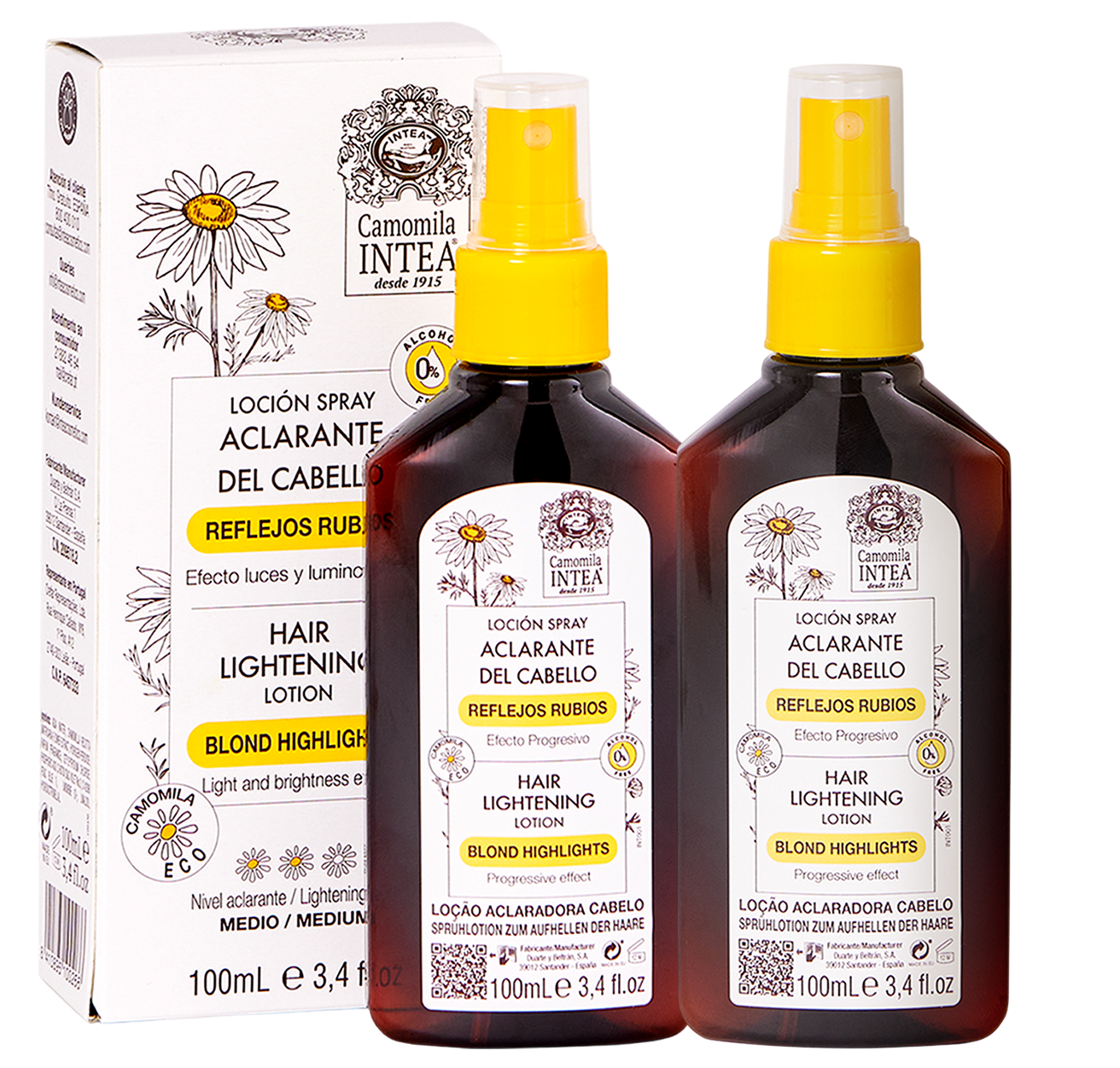DUO Pack - 2x Aclarantes Reflejos Rubios