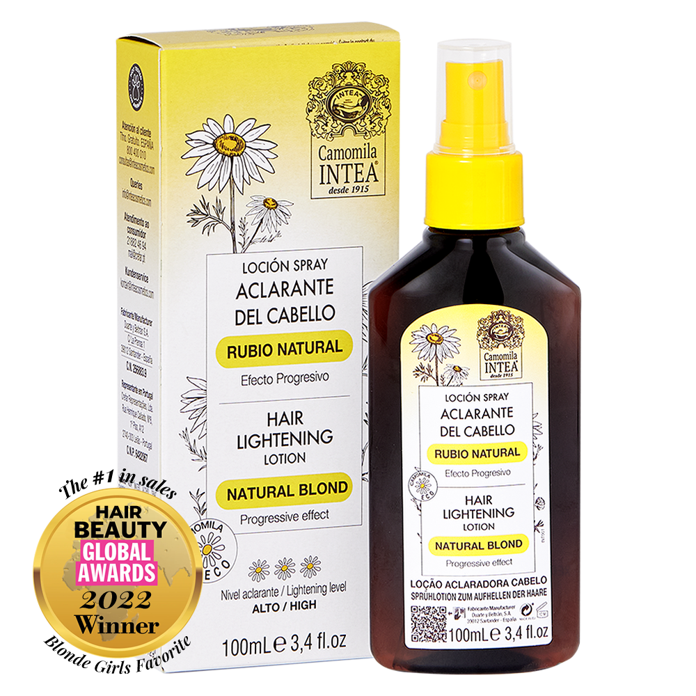 Aclarante de Cabello Rubio Natural.