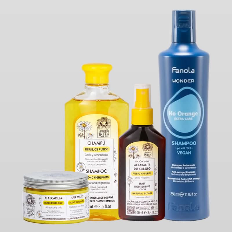 Kit Rubio Natural + Champú Fanola.