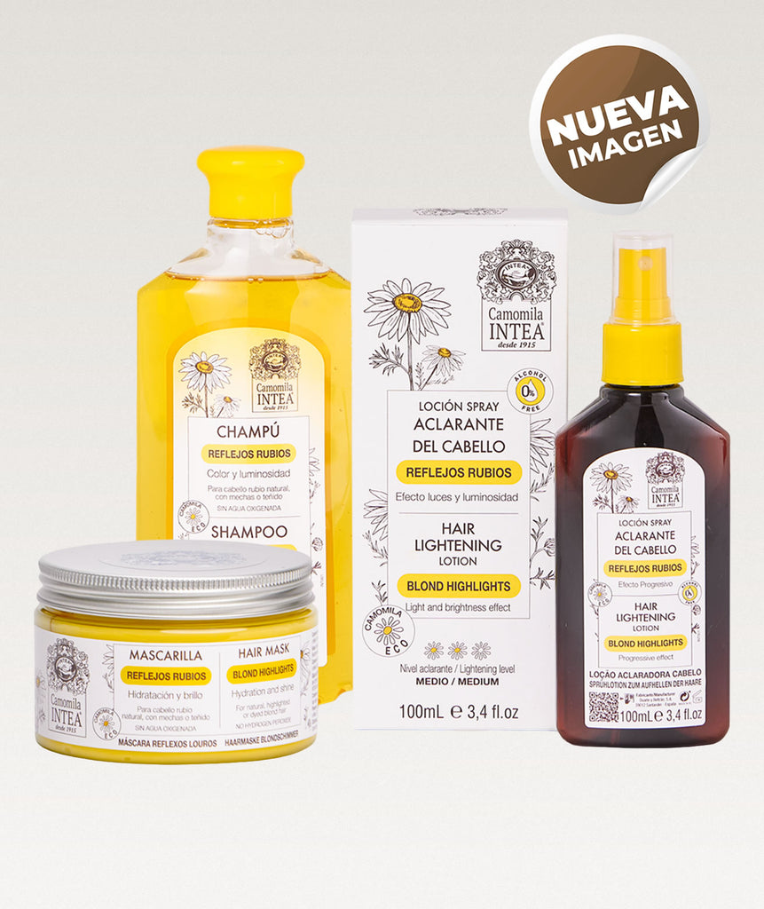 Kit Aclarante - Reflejos Rubios