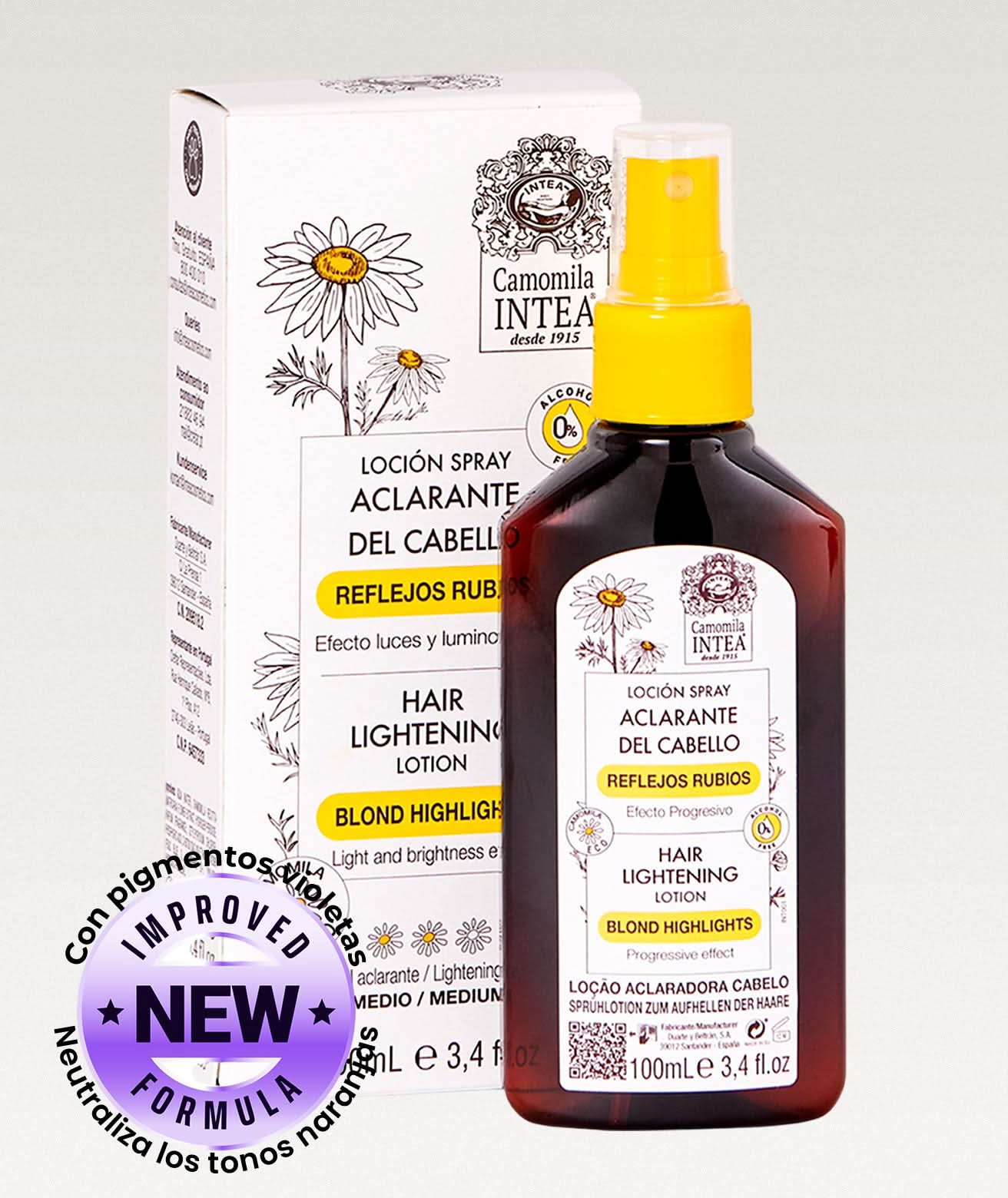 Aclarante de Cabello Reflejos Rubios - Yeliana Beauty Mexico