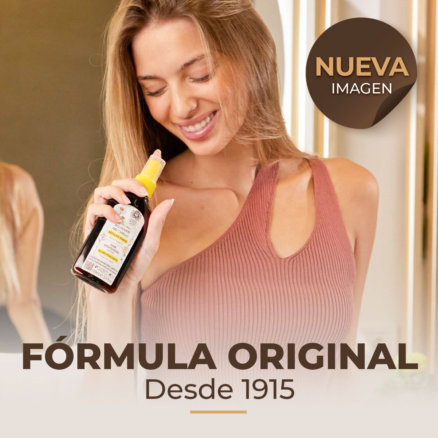 Aclarante de Cabello Reflejos Rubios - Yeliana Beauty Mexico