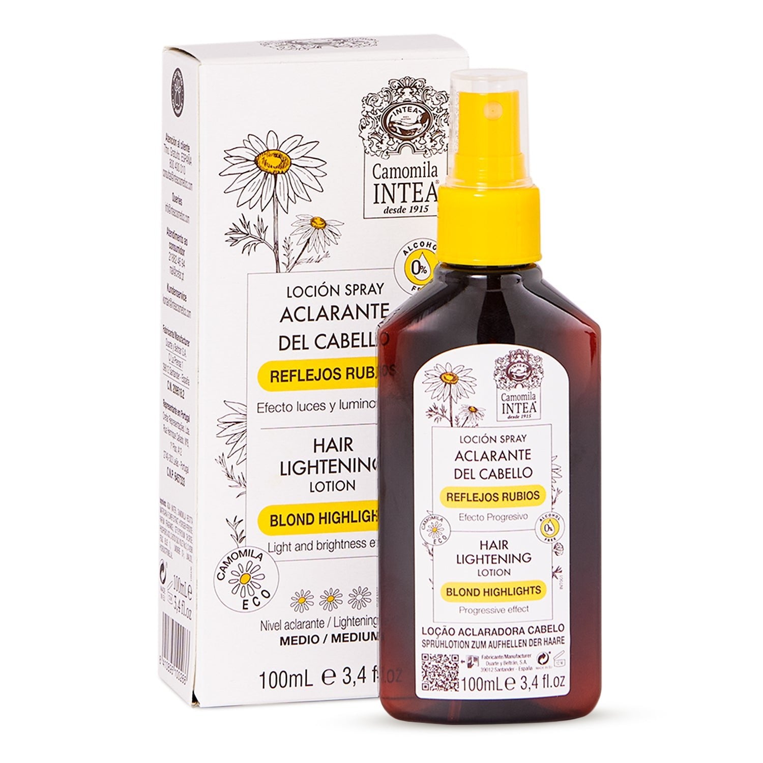 Aclarante de Cabello Reflejos Rubios - Yeliana Beauty Mexico