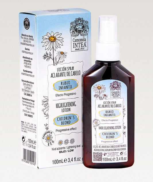 Aclarante de Cabello Rubio Infantil - Yeliana Beauty Mexico