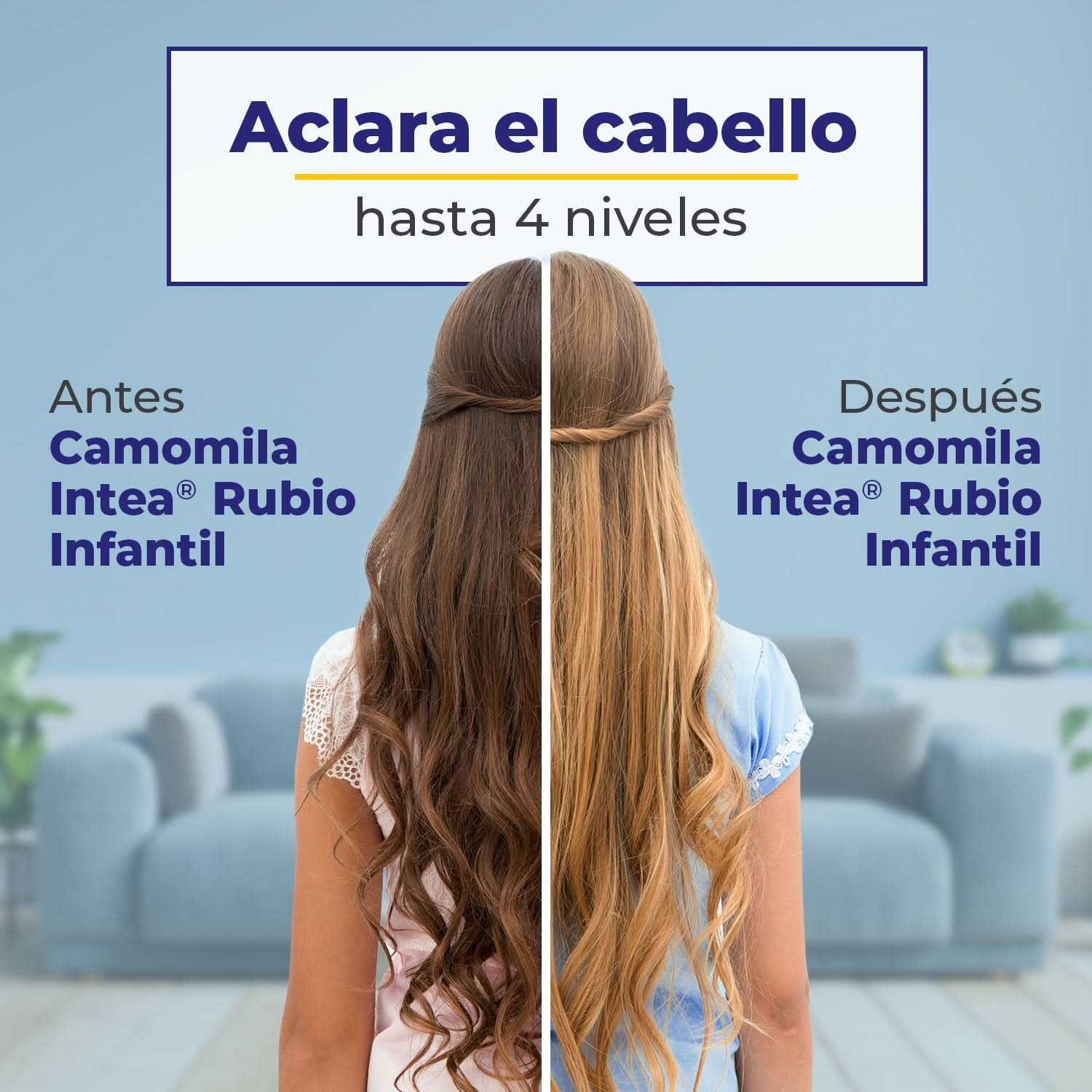 Aclarante de Cabello Rubio Infantil - Yeliana Beauty Mexico