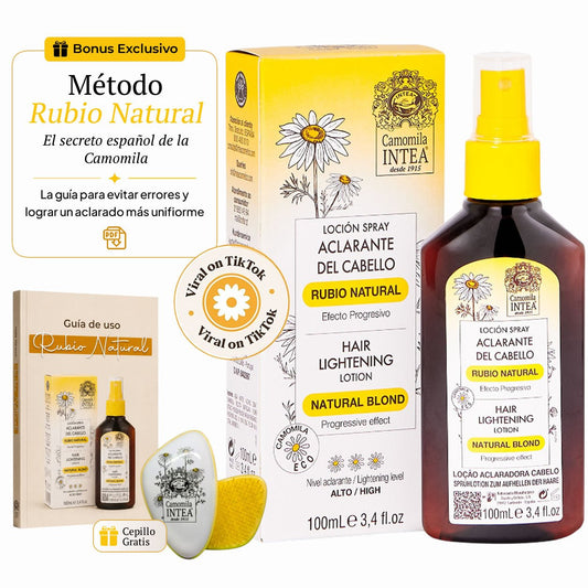 Aclarante de Cabello Rubio Natural. - Yeliana Beauty Mexico