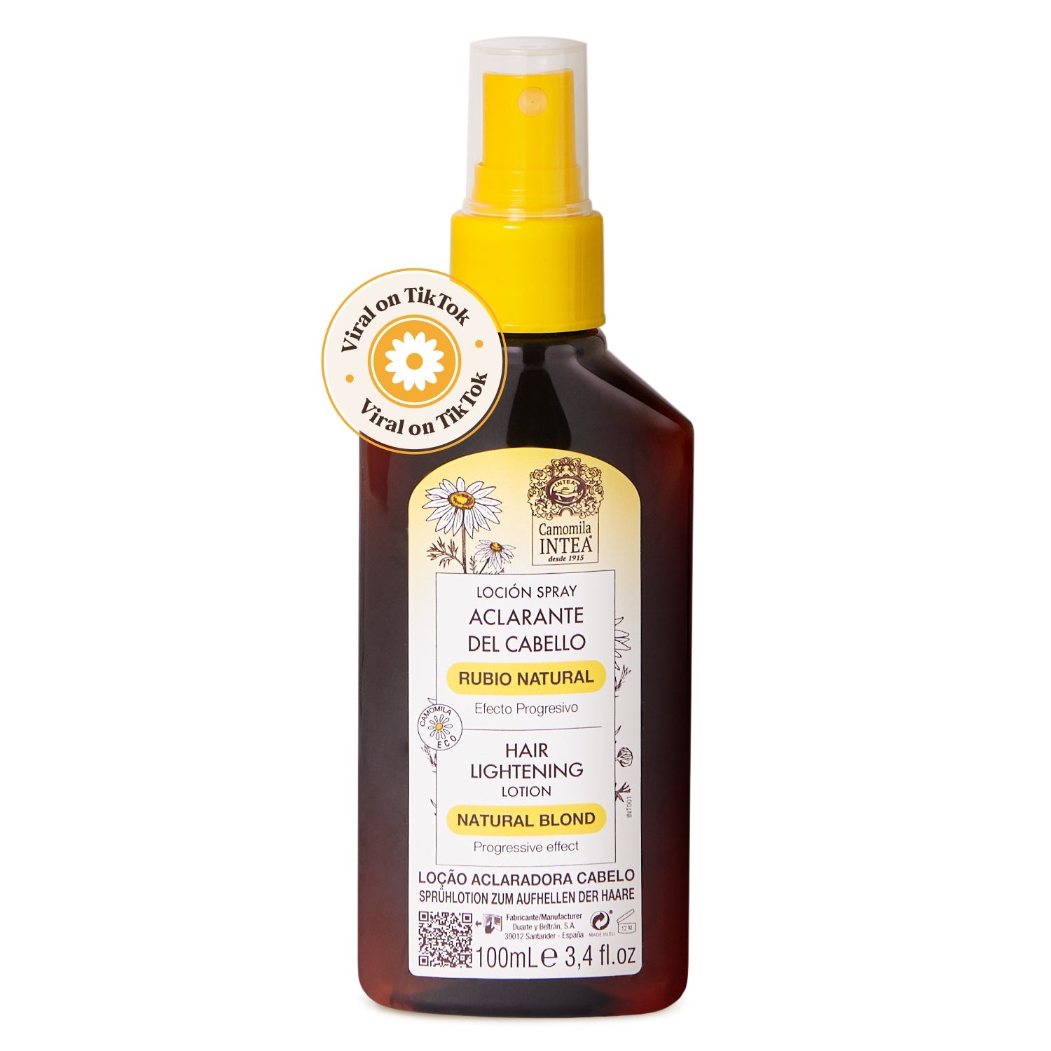 Aclarante de Cabello Rubio Natural. - Yeliana Beauty Mexico