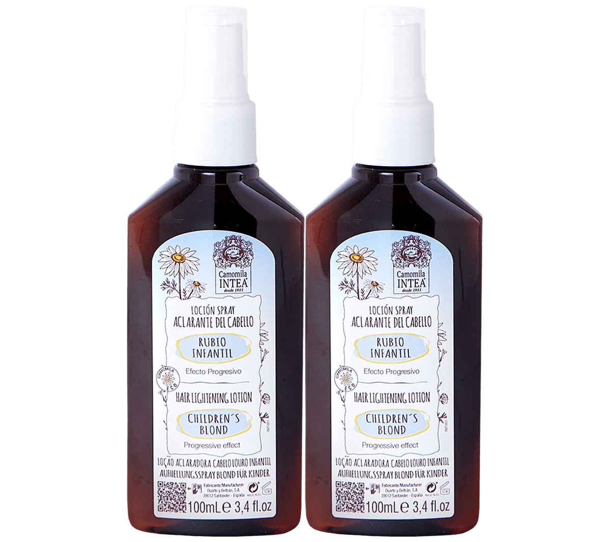 Combo x2: Aclarantes de Cabello Rubio Infantil - Yeliana Beauty Mexico