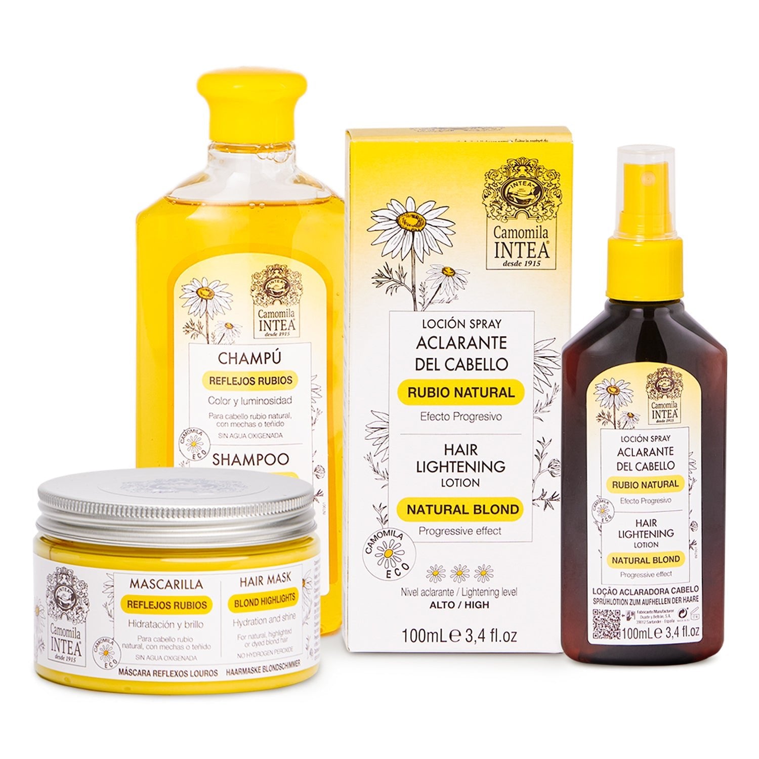 Kit Aclarante - Rubio Natural - Yeliana Beauty Mexico