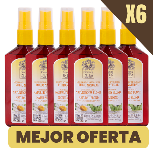 X6 Spray Rubio Natural